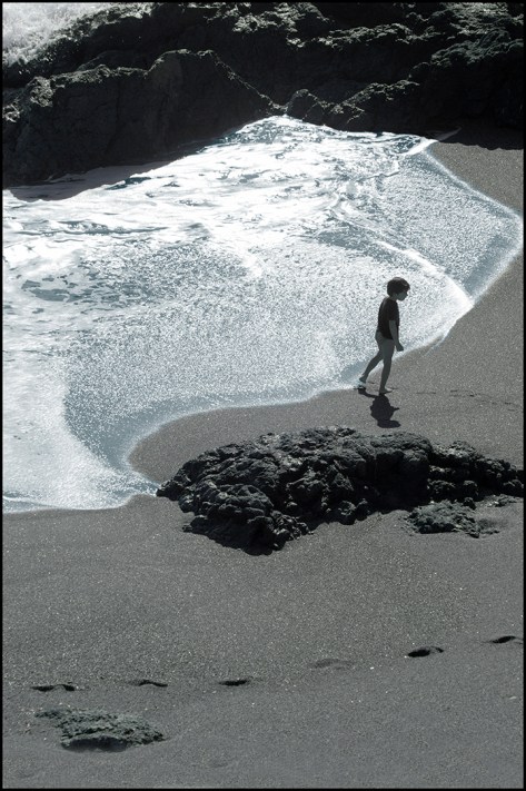 Bonassola 2009 Junge am Strand 2009_04_03