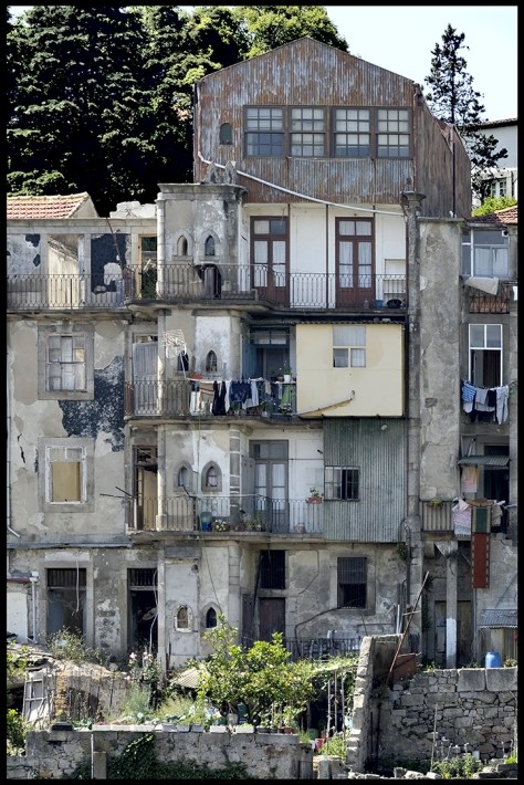 Porto 2011 Fassade in Altstadt Kopie